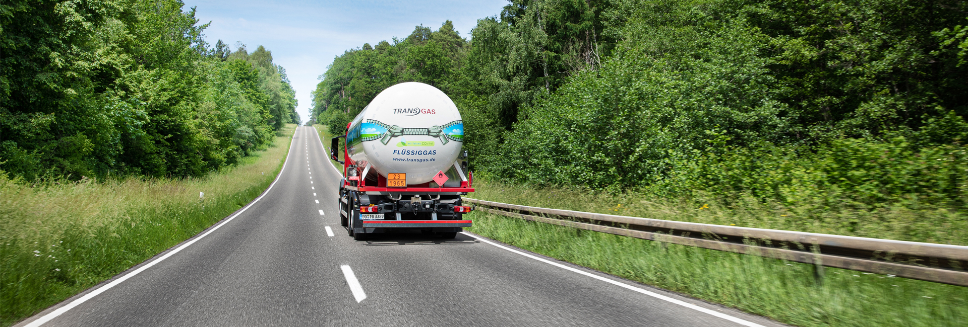 Transport von Flüssiggas Transgas Transport von Flüssiggas Transgas